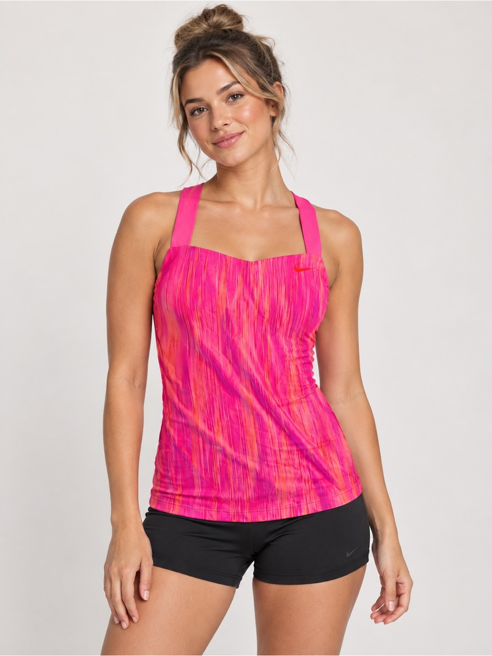 Nike Women’s Gym Dri-Fit workout Strappy Athletic Tank top sz M